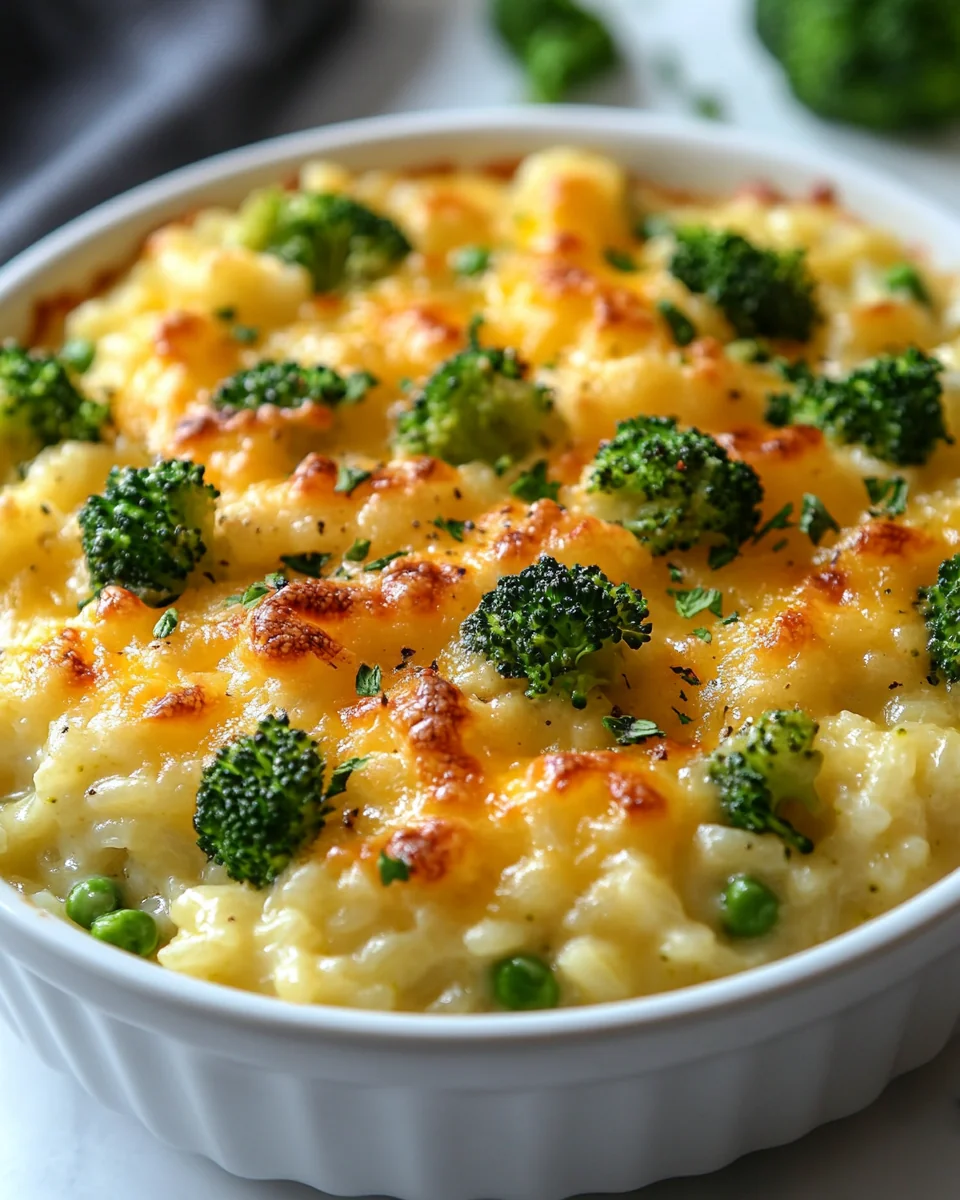 Cheesy Broccoli Rice Casserole: A Comforting Classic Dish - additional image