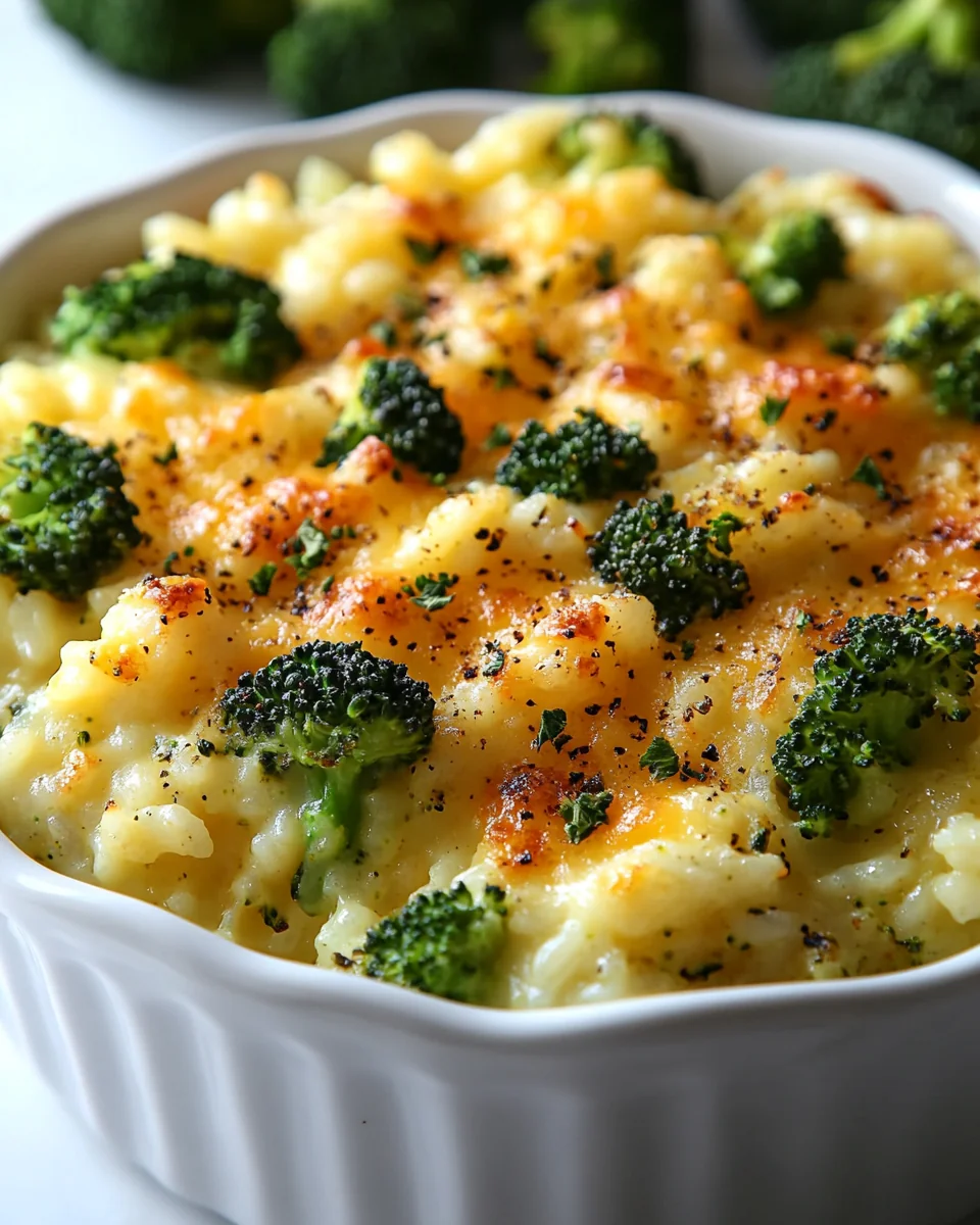 Cheesy Broccoli Rice Casserole: A Comforting Classic Dish - additional image