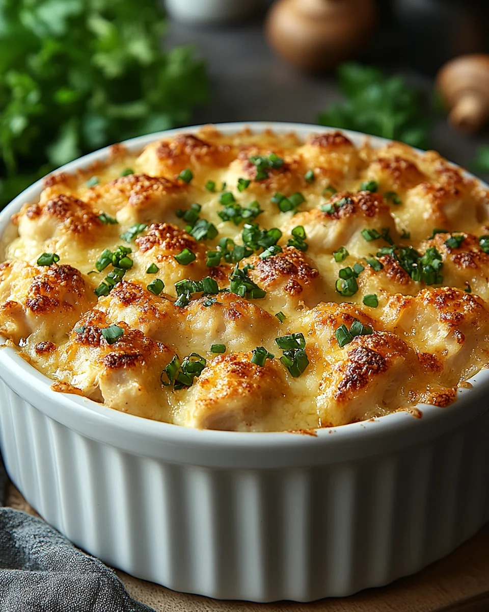 Classic Cheesy Chicken Casserole for Comforting Meals - additional image