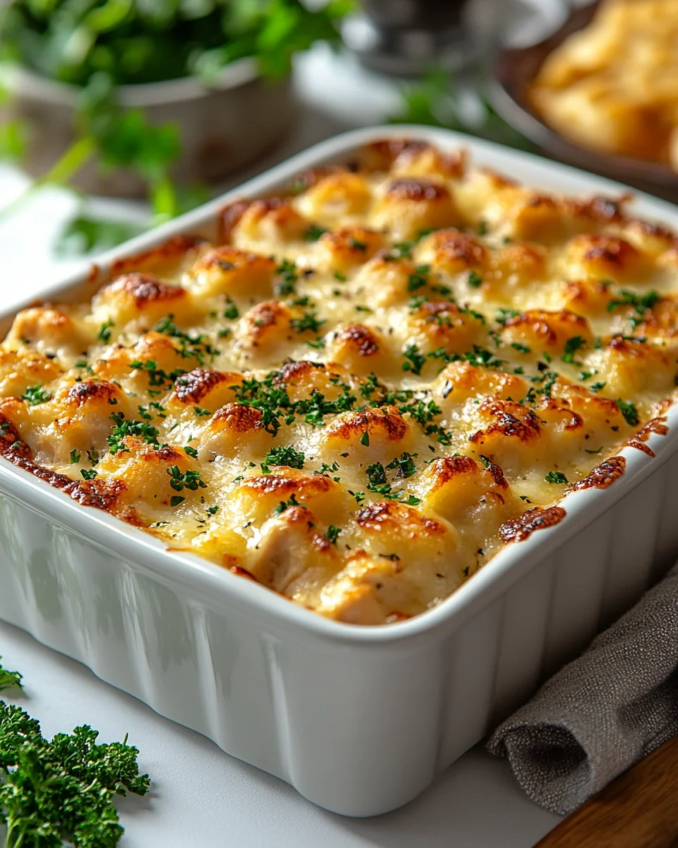 Classic Cheesy Chicken Casserole for Comforting Meals - additional image