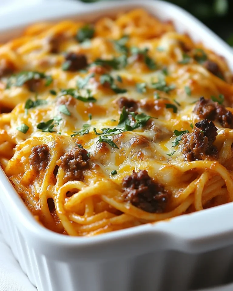 Cheesy Taco Casserole Perfect for Busy Weeknights