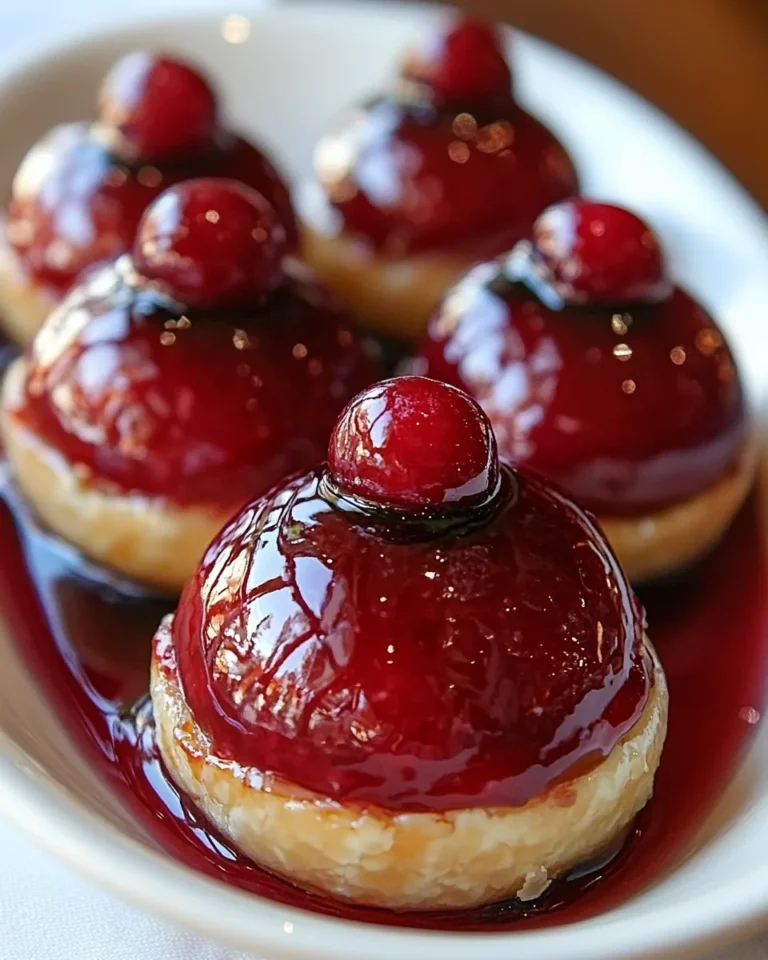 Delicious Cherry Pie Bombs for a Cozy Night