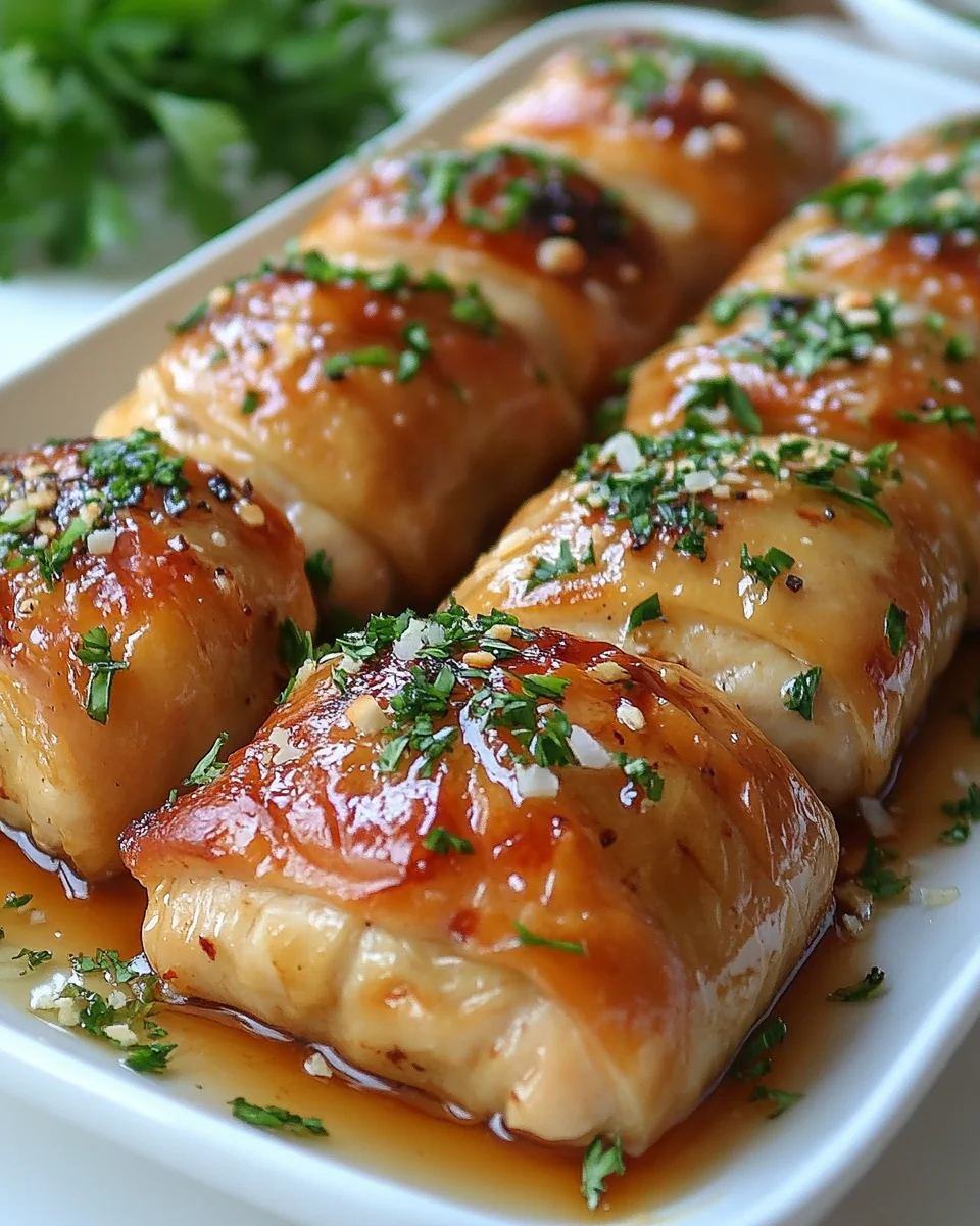 Savory Chicken Bundles with Fresh Ingredients - additional image