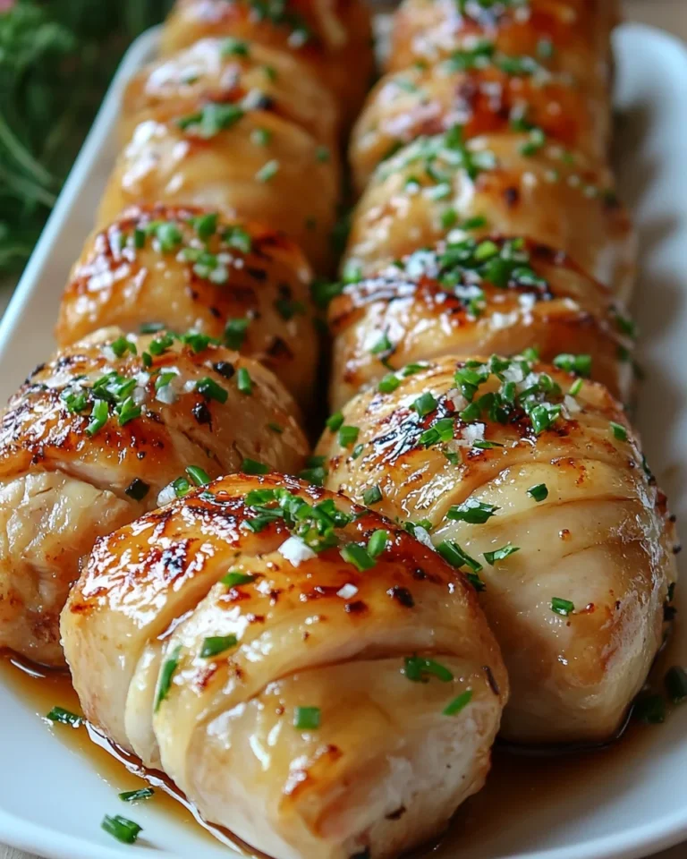 Savory Chicken Bundles with Fresh Ingredients