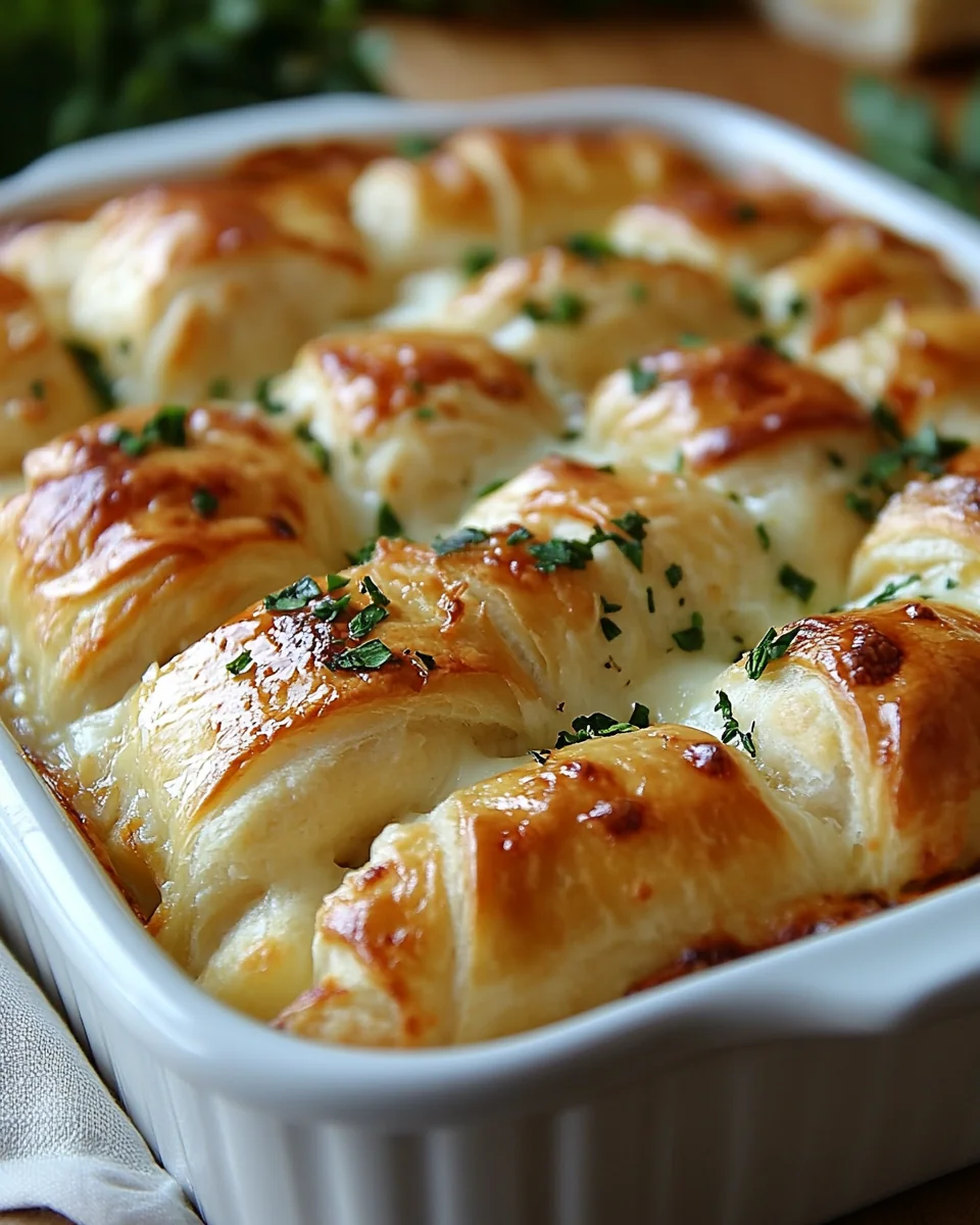 Simple Chicken Crescent Roll Casserole - additional image