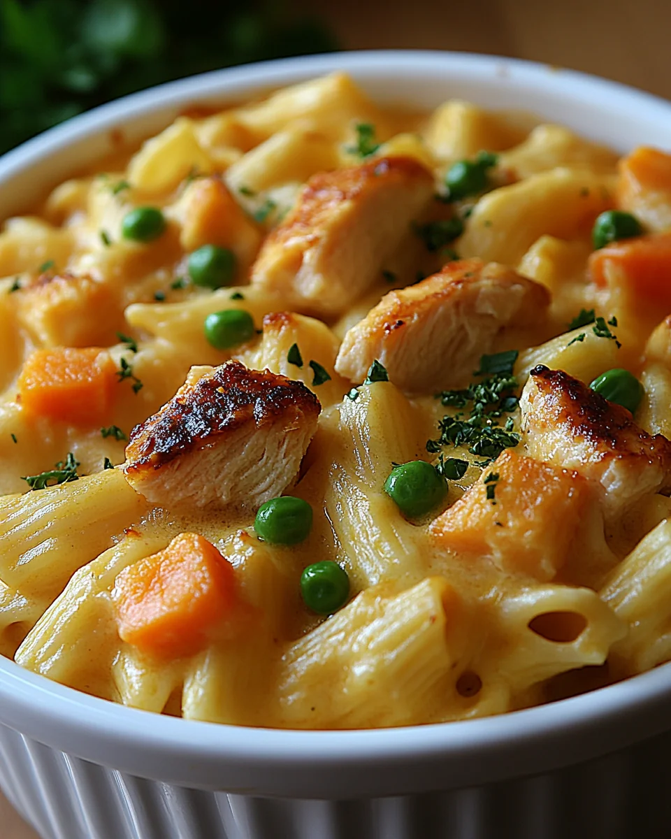 Homemade Chicken Pot Pie Pasta for Cozy Nights - additional image
