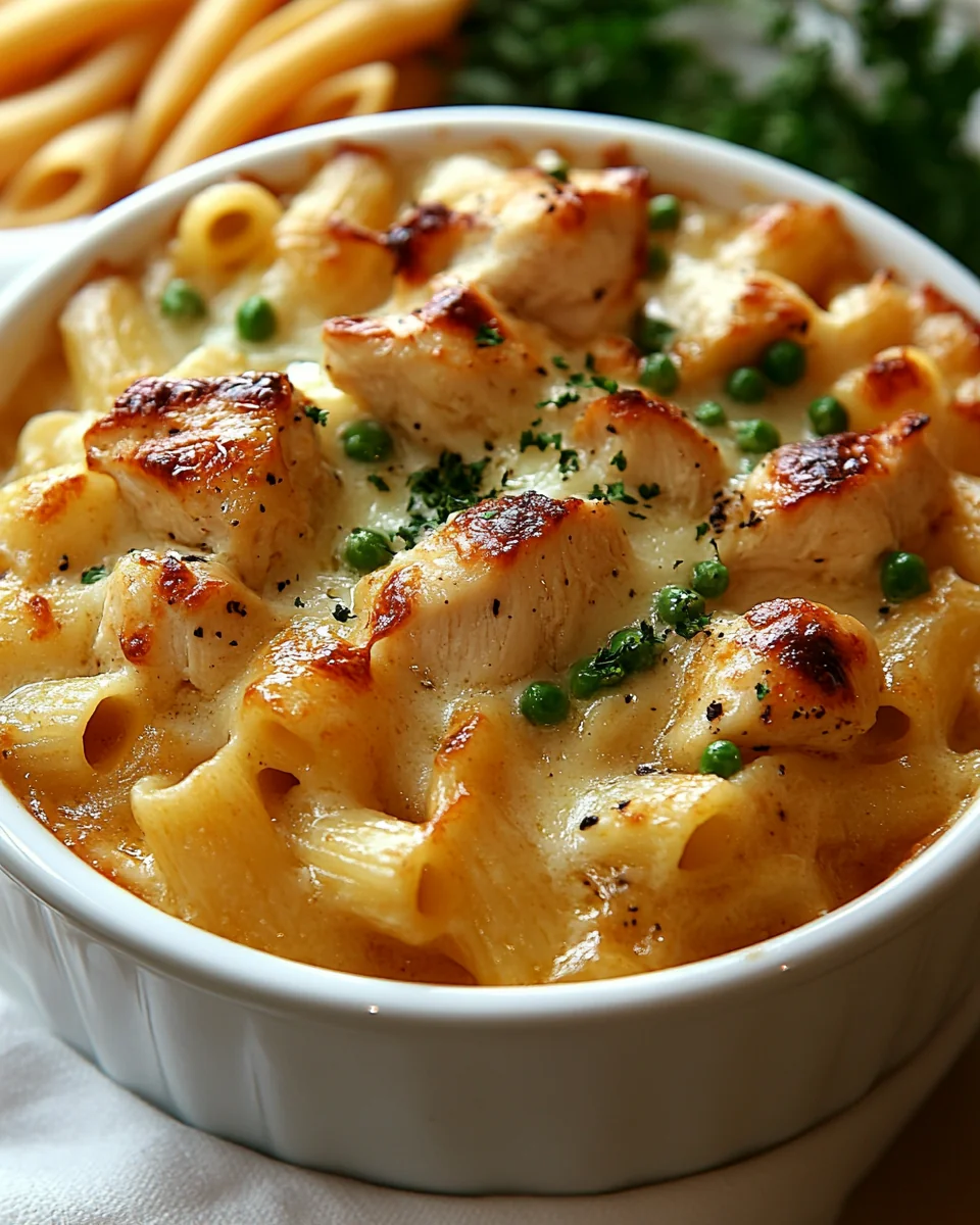 Homemade Chicken Pot Pie Pasta for Cozy Nights - additional image