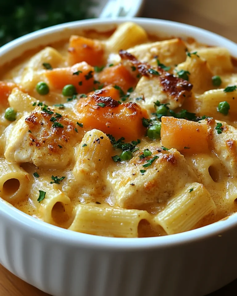 Homemade Chicken Pot Pie Pasta for Cozy Nights