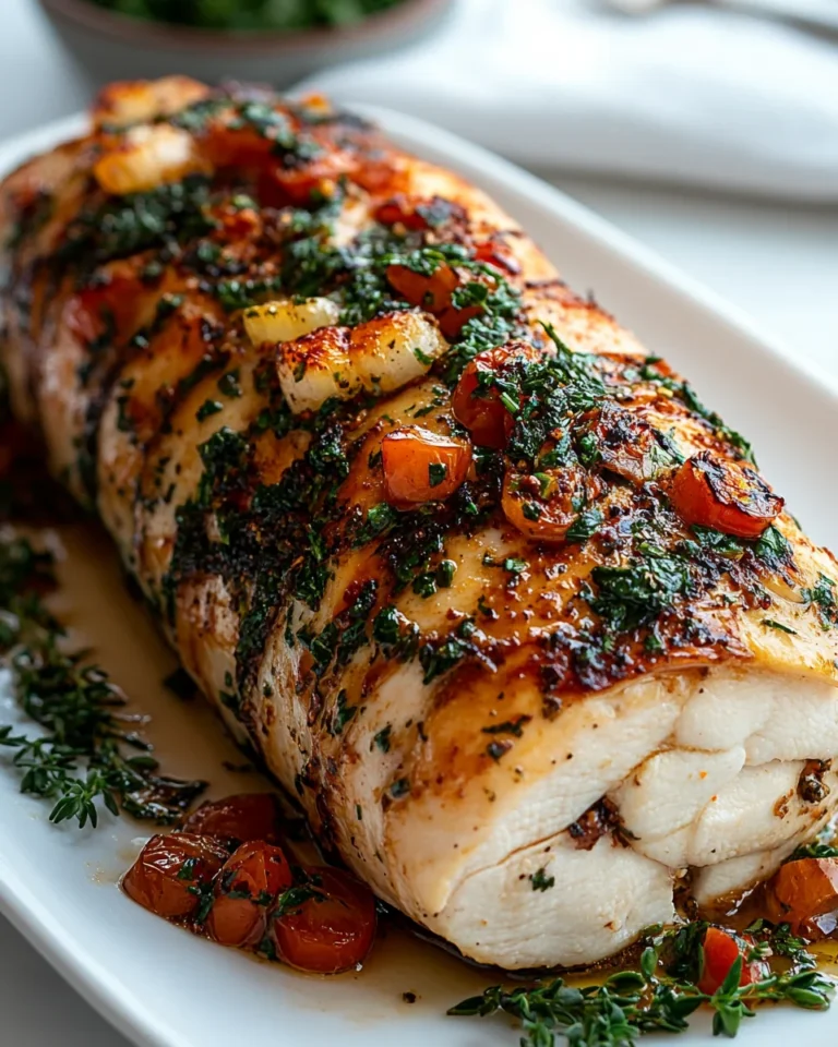 Delicious Homemade Chicken Roulade Recipe