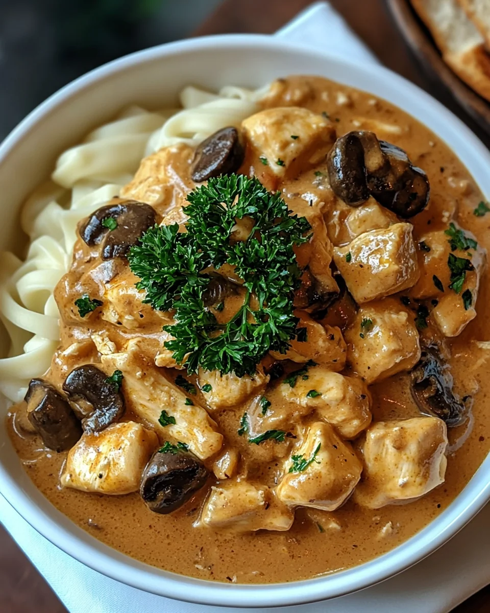 Delicious Homemade Chicken Stroganoff Recipe - additional image