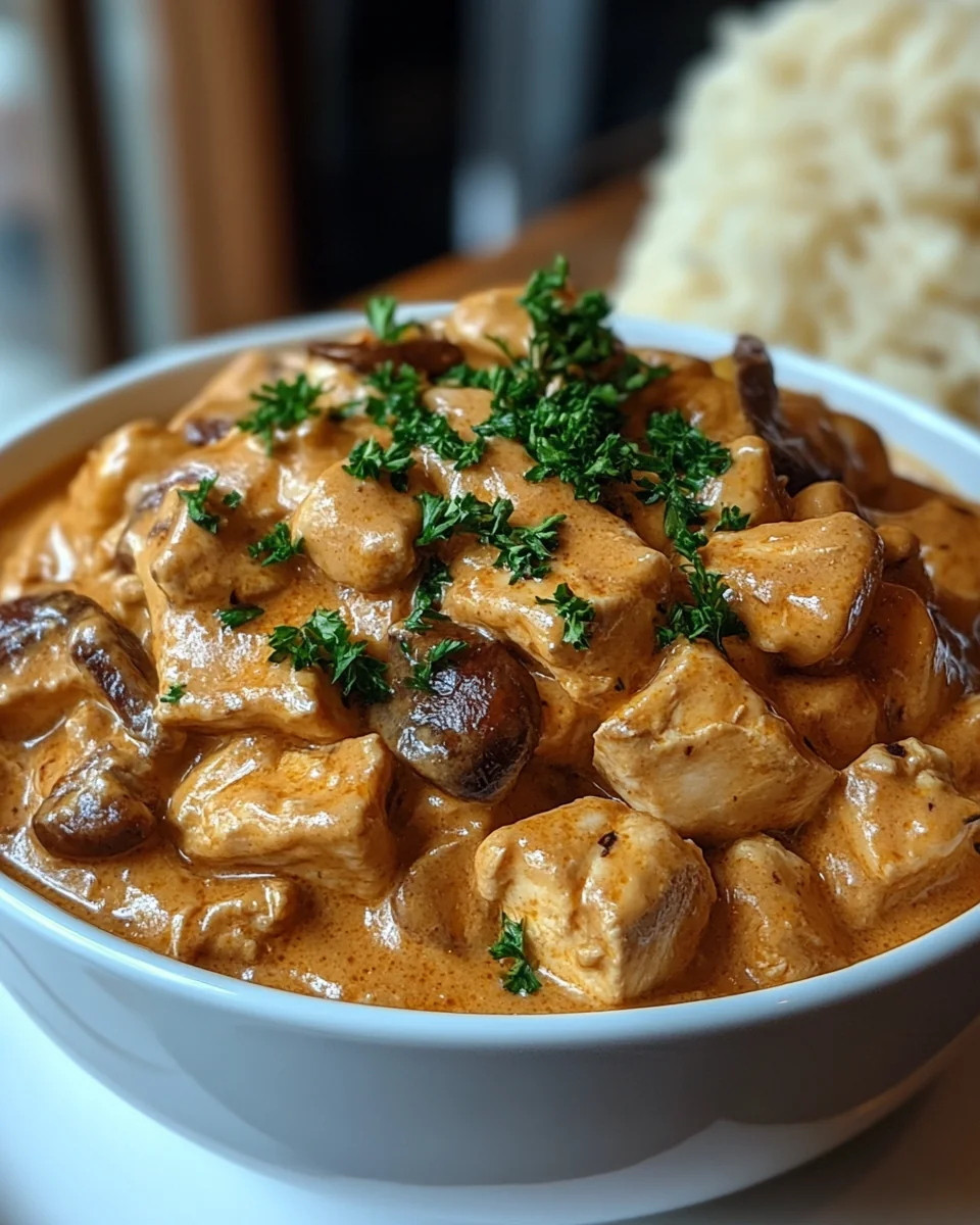 Delicious Homemade Chicken Stroganoff Recipe - additional image