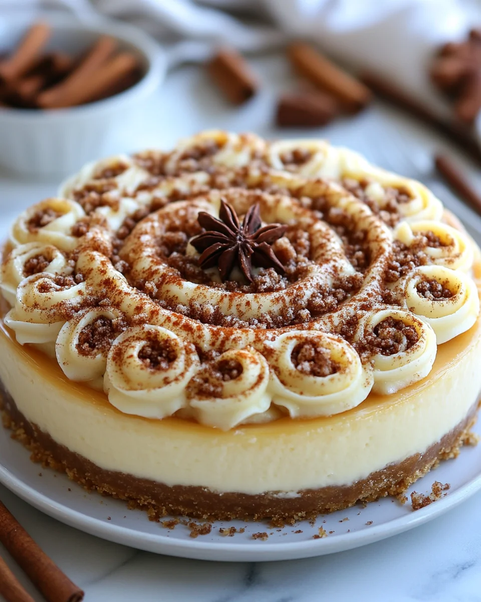 Delicious Cinnamon Roll Cheesecake Recipe - additional image