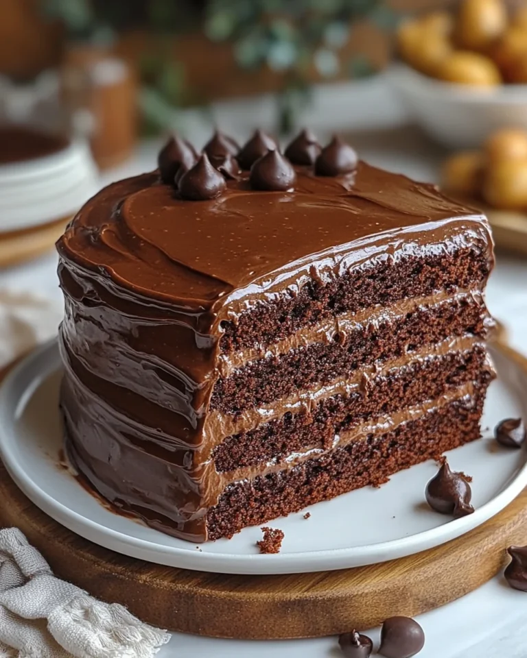 Simple Homemade Chocolate Cake Icing Recipe