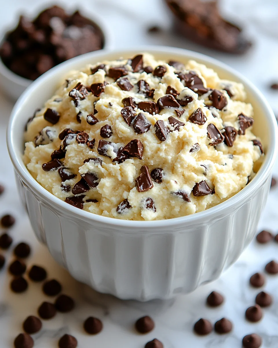 Homemade Cottage Cheese Cookie Dough Delight - additional image