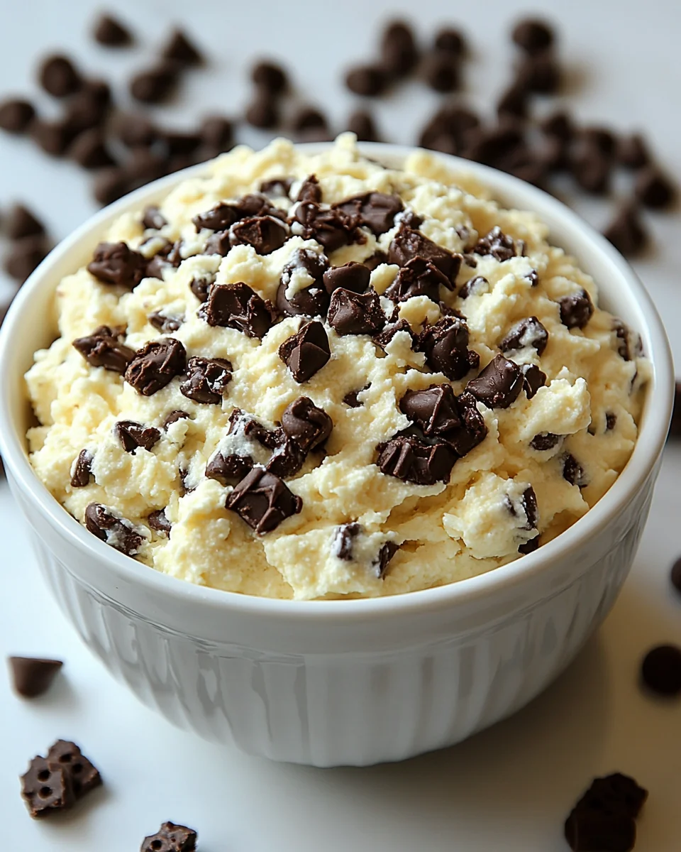 Homemade Cottage Cheese Cookie Dough Delight - additional image
