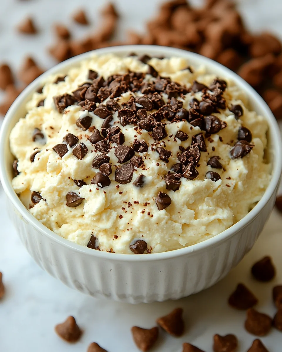 Homemade Cottage Cheese Cookie Dough Delight - additional image