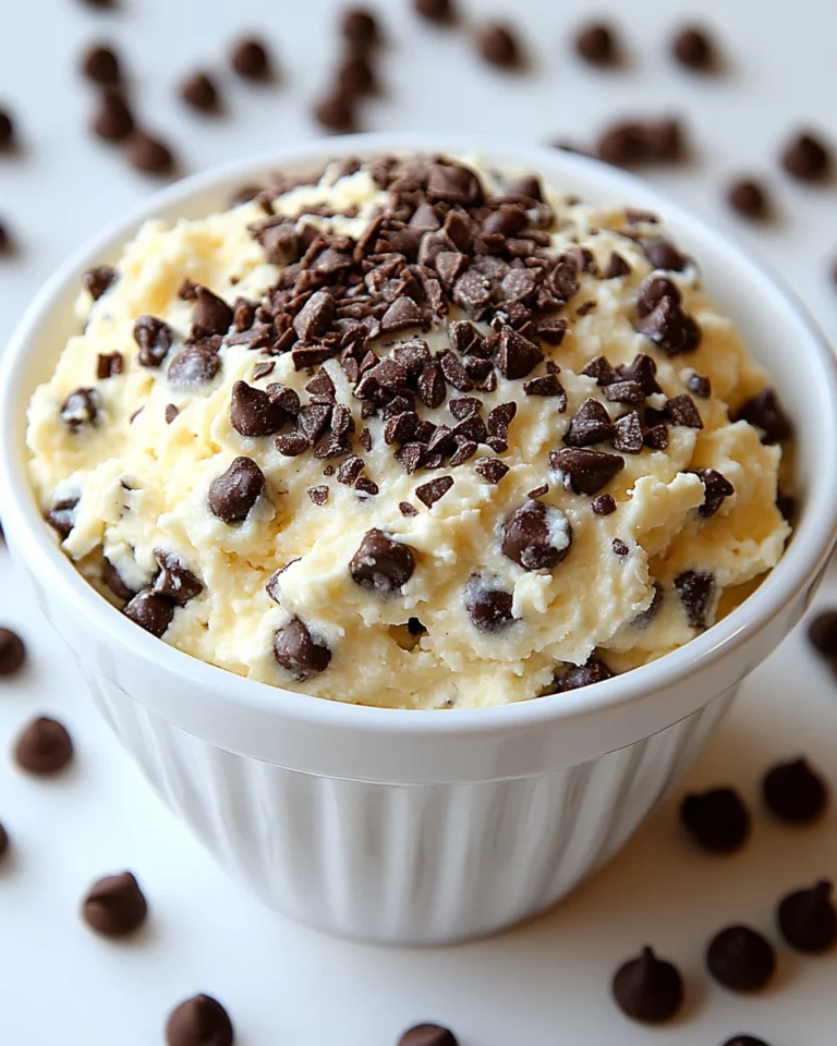 Homemade Cottage Cheese Cookie Dough Delight