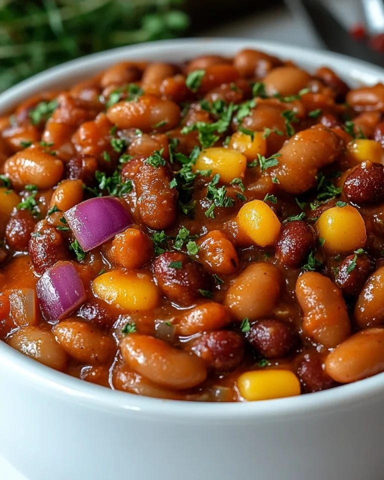 Classic Cowboy Baked Beans Made From Scratch