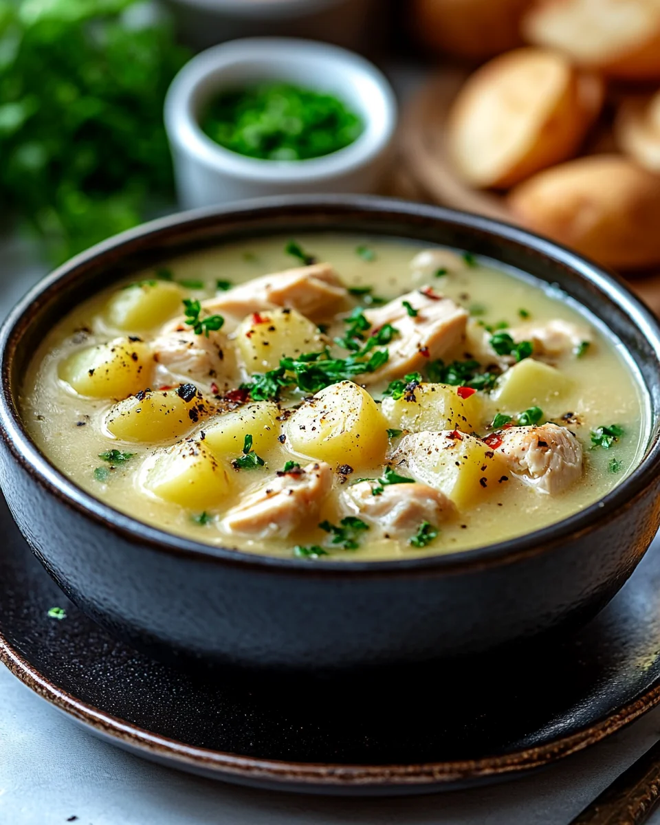 Cozy Homemade Chicken Potato Soup - additional image