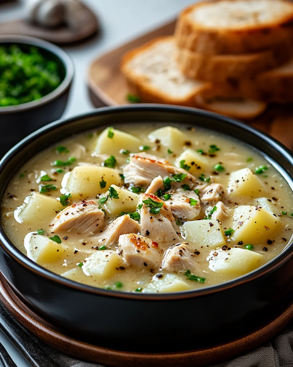 Cozy Homemade Chicken Potato Soup - additional image