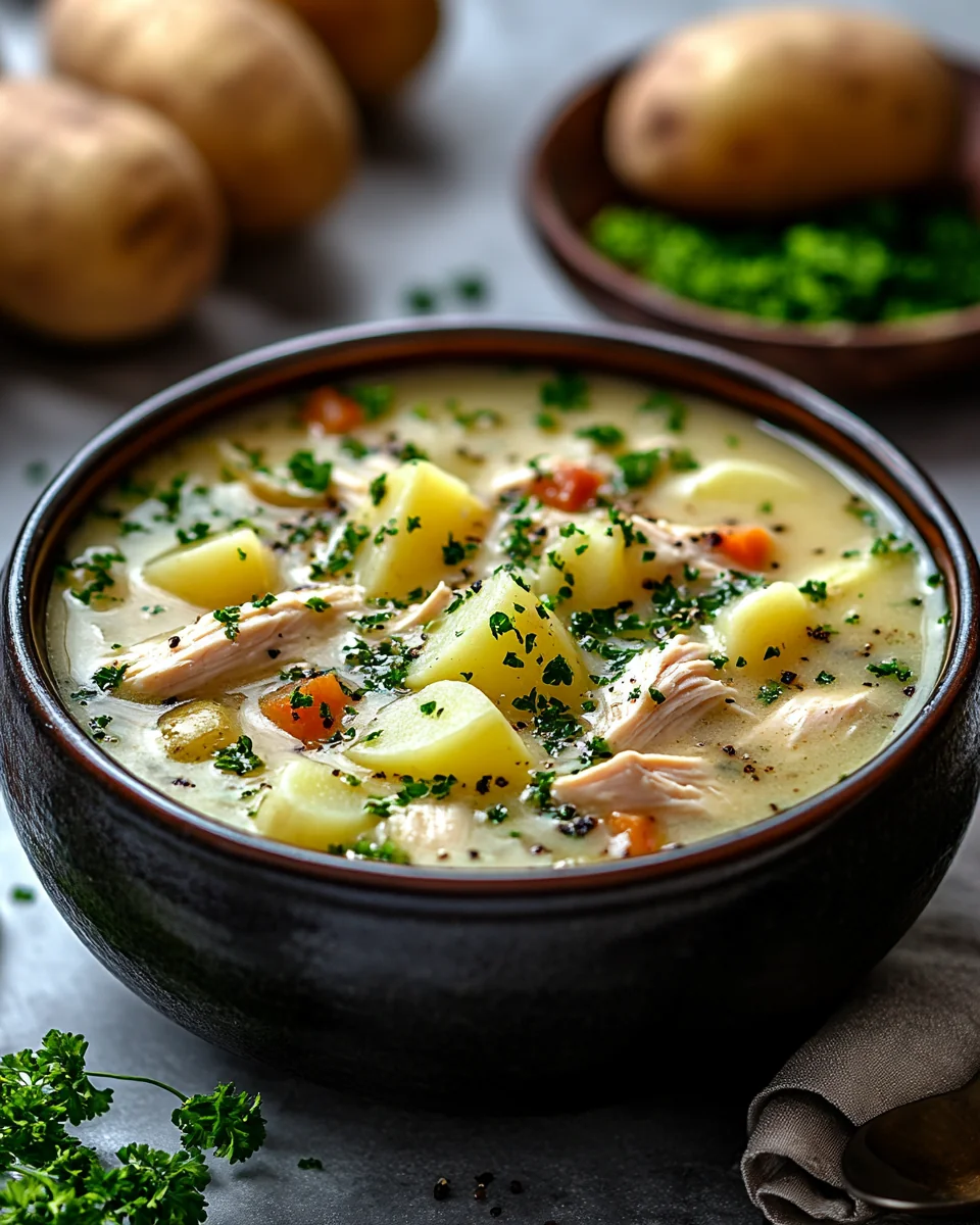 Cozy Homemade Chicken Potato Soup - additional image