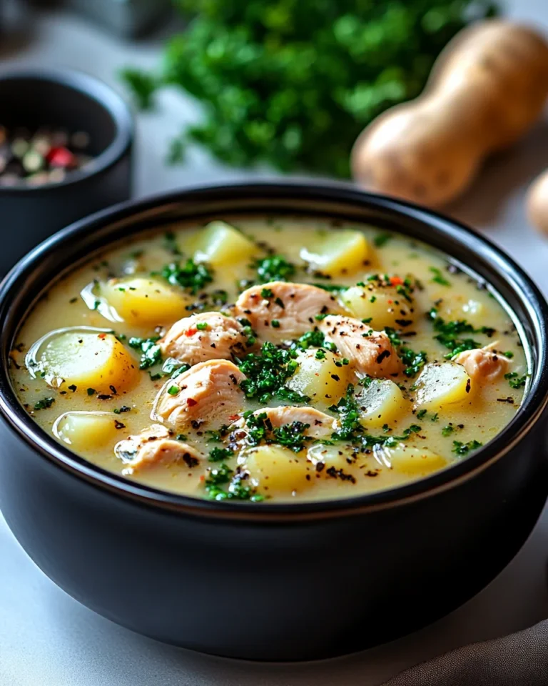 Cozy Homemade Chicken Potato Soup