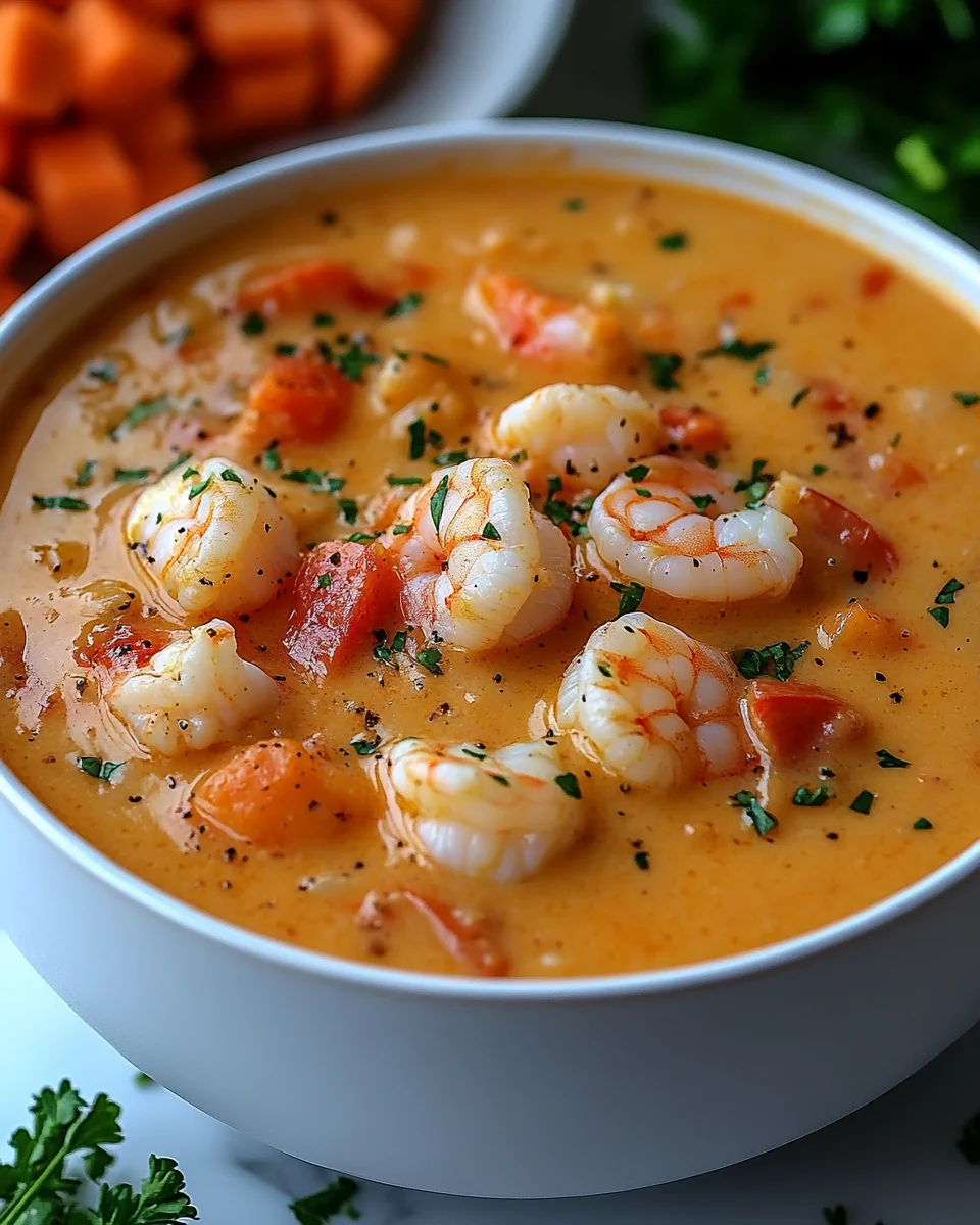 Creamy Seafood Bisque With Fresh Crab and Shrimp - additional image