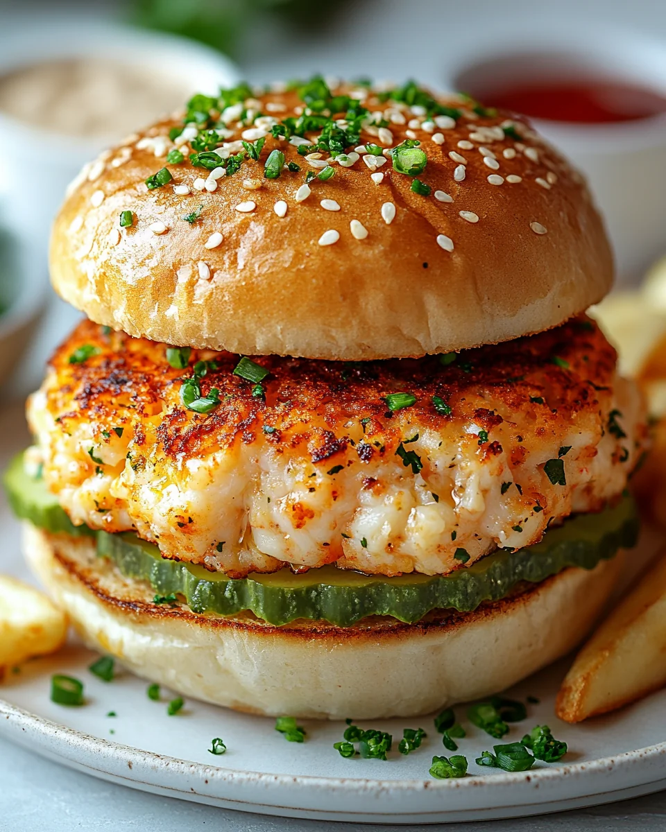 Delicious Crab Cake Sandwich for a Cozy Night - additional image