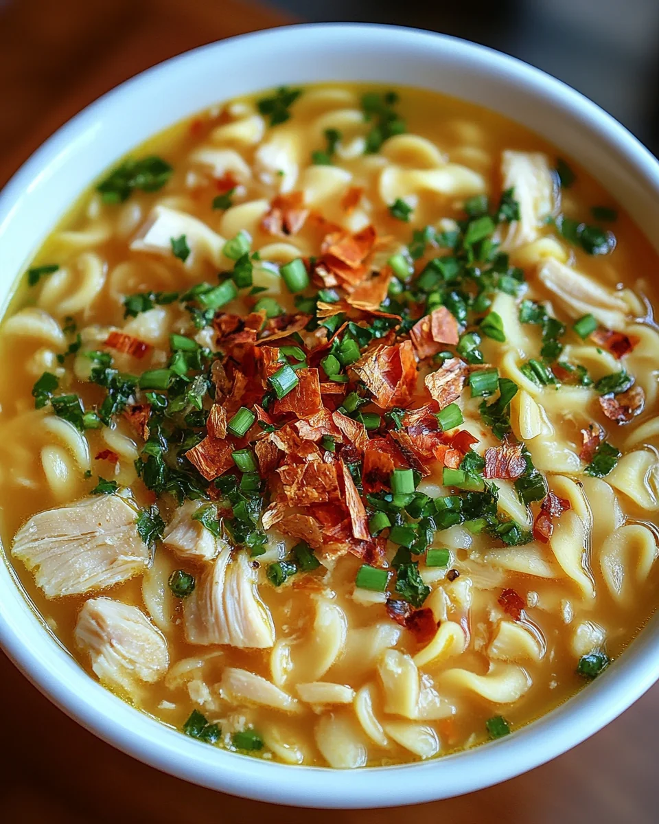Creamy Crack Chicken Noodle Soup - additional image