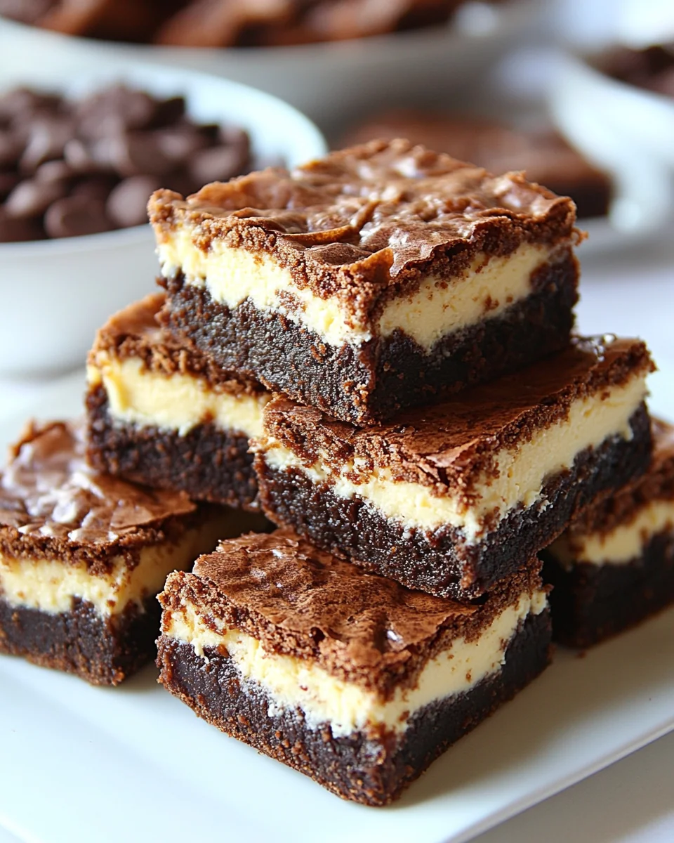 Homemade Cream Cheese Brownies That Are Rich and Indulgent - additional image