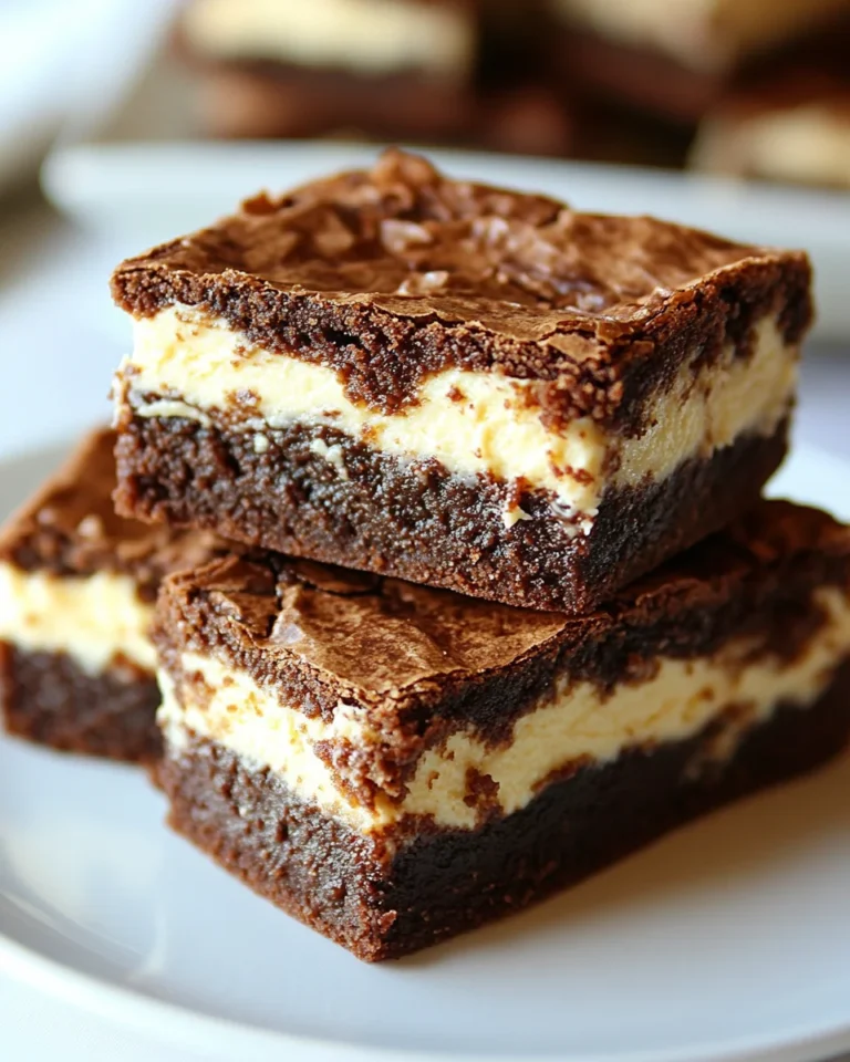 Homemade Cream Cheese Brownies That Are Rich and Indulgent