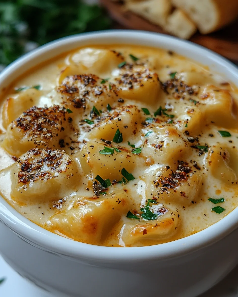 Creamy Homemade Alfredo Lasagna Soup - additional image