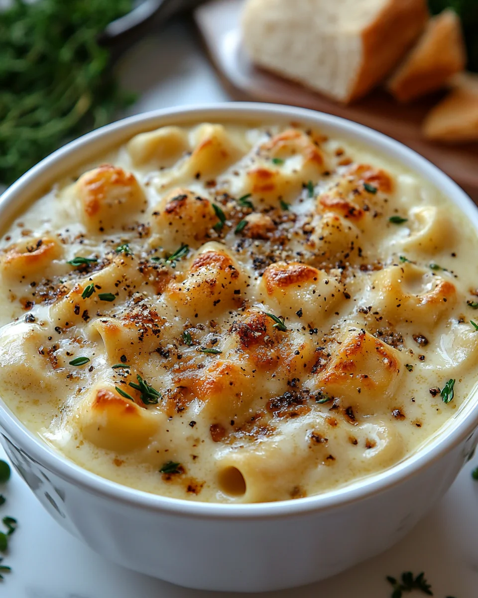 Creamy Homemade Alfredo Lasagna Soup - additional image