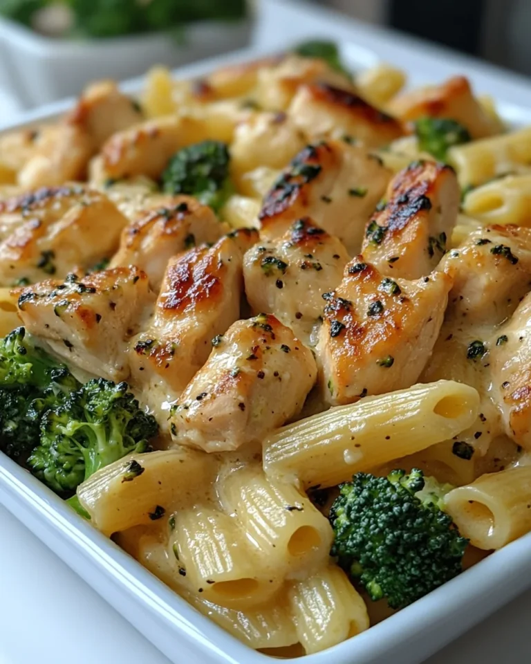 Creamy Chicken and Broccoli Pasta Delight