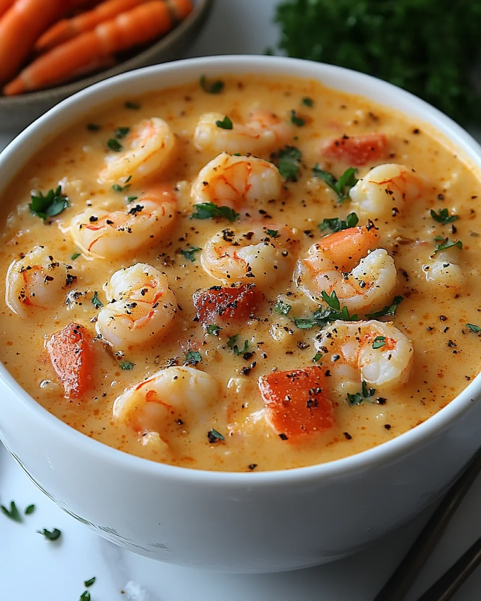 Creamy Seafood Bisque with Crab and Shrimp - additional image