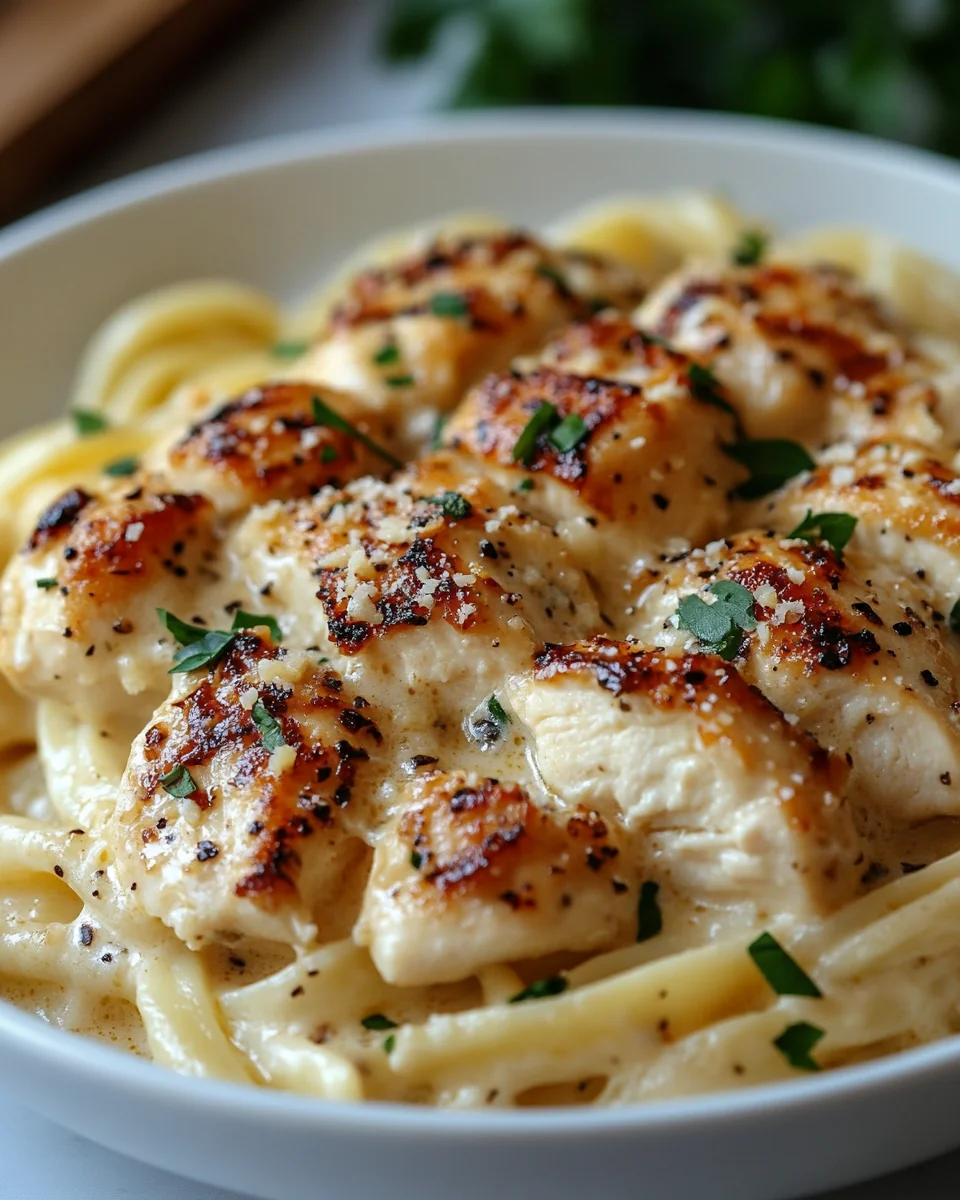 Creamy Garlic Parmesan Chicken Pasta Recipe - additional image