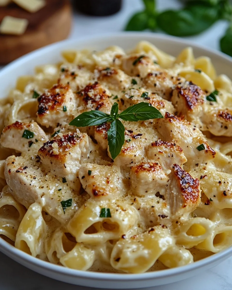 Creamy Garlic Parmesan Chicken Pasta Recipe - additional image