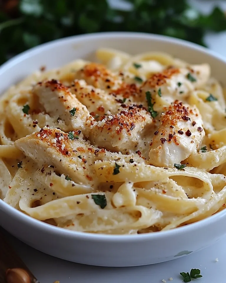 Creamy Garlic Parmesan Chicken Pasta Recipe
