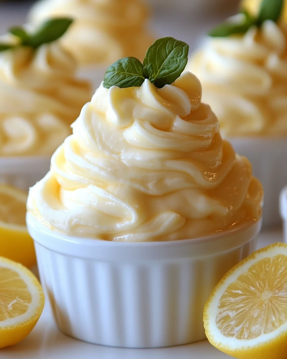 Creamy Lemon Mousse: A Refreshing and Delicious Dessert - additional image