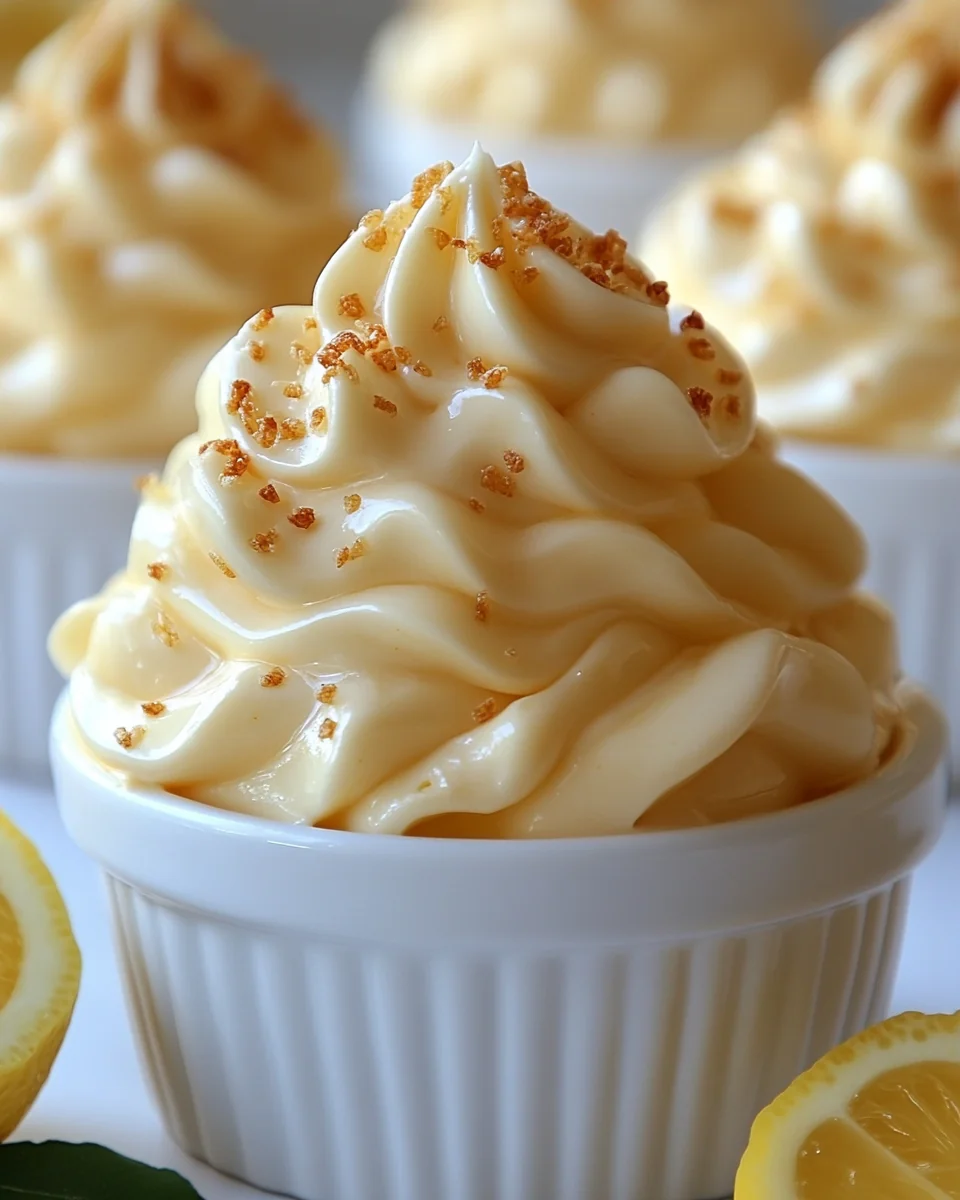 Creamy Lemon Mousse: A Refreshing and Delicious Dessert - additional image
