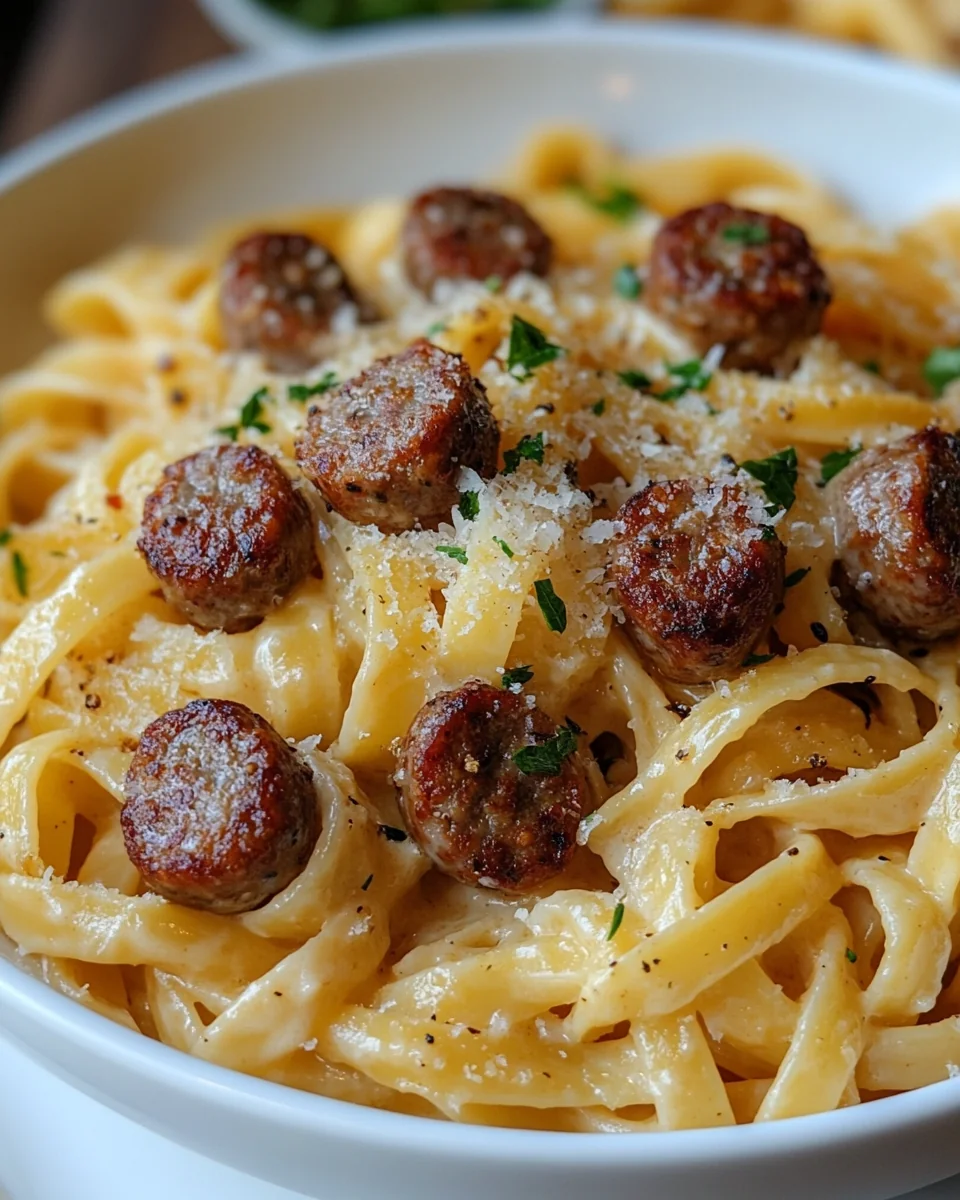 Creamy Homemade Sausage Pasta - additional image