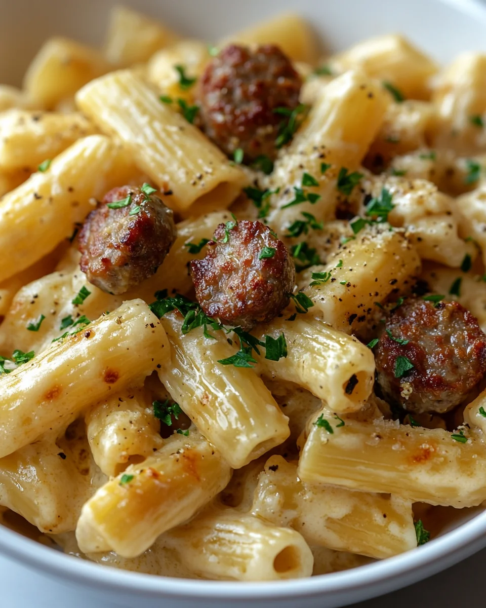 Creamy Homemade Sausage Pasta - additional image