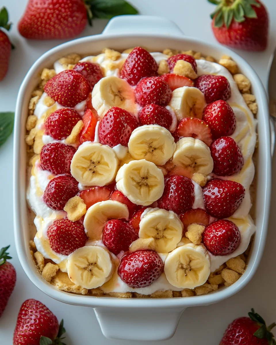 Creamy Strawberry Banana Pudding Recipe - additional image