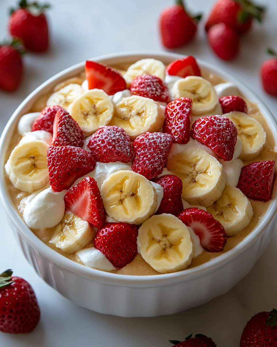 Creamy Strawberry Banana Pudding Recipe - additional image