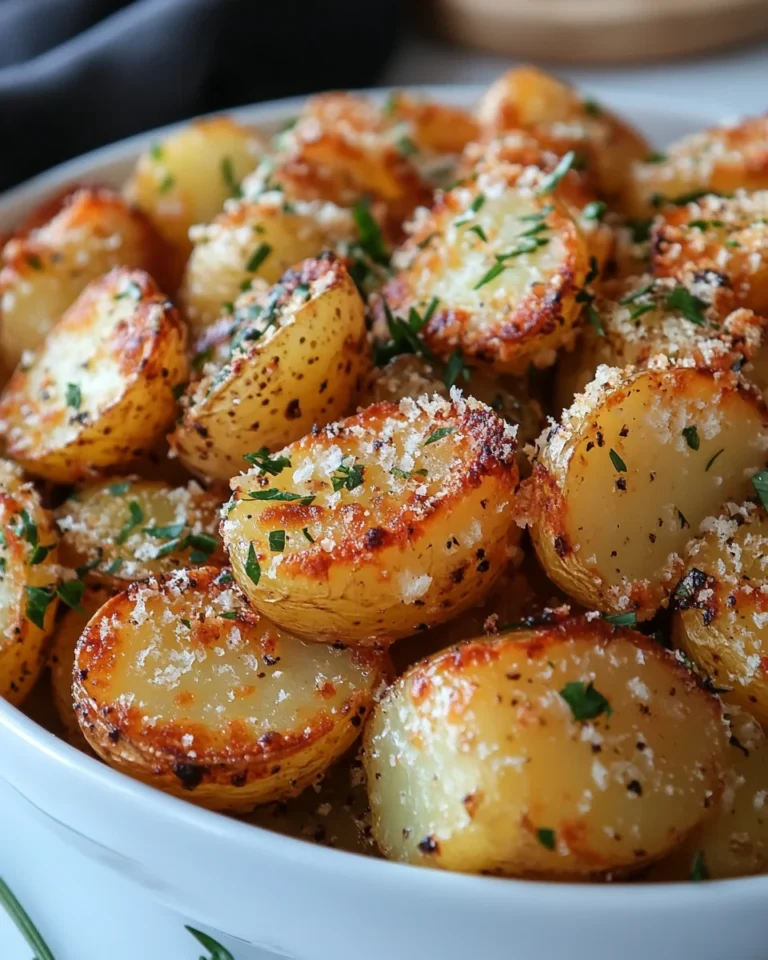 Crispy Parmesan Potatoes For A Delicious Side Dish