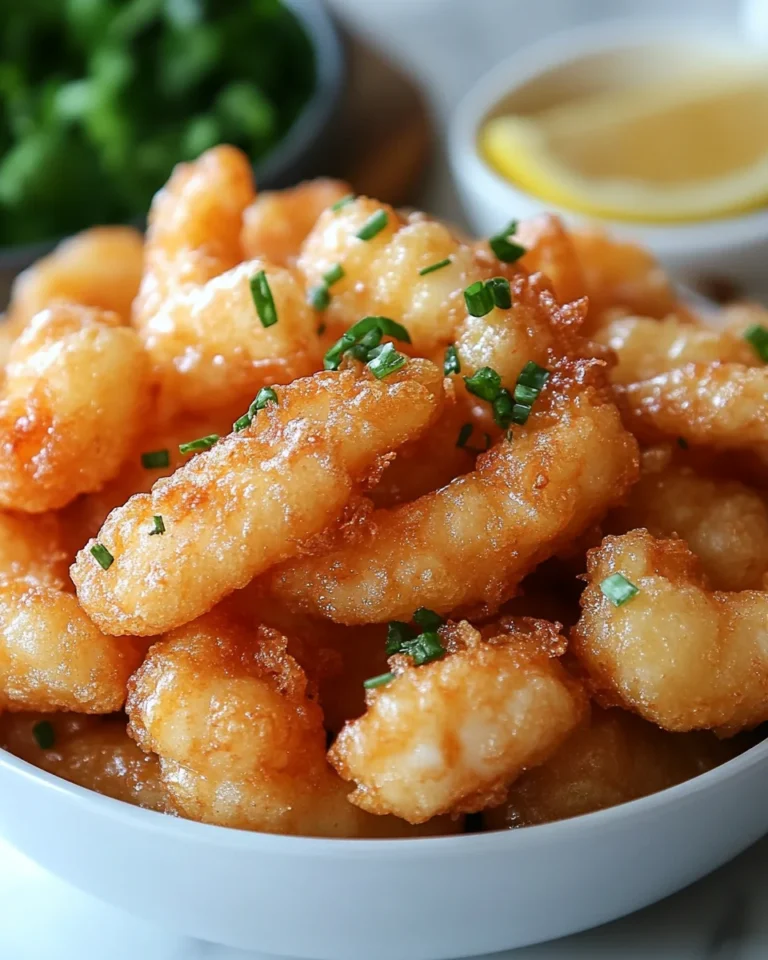 Crispy Homemade Seafood or Chicken Batter