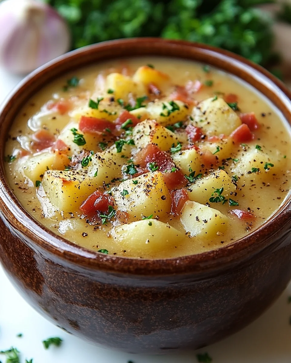 Creamy Homemade Crack Potato Soup - additional image