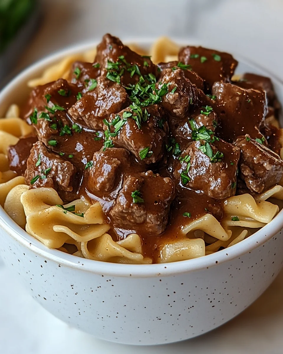 Homemade Mississippi Beef and Noodles in the Slow Cooker - additional image