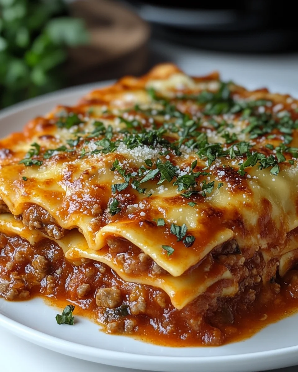 Simple Slow Cooker Ravioli Lasagna - additional image