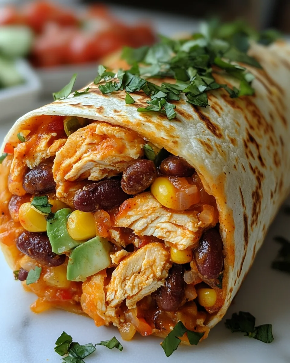 Crispy Southwestern Chicken Wrap For A Quick And Easy Meal - additional image